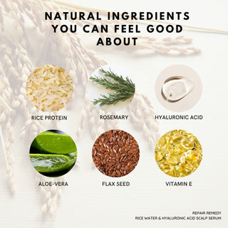 Rice Water & Hyaluronic Acid Scalp Serum