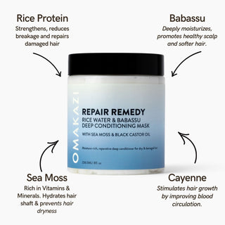 Rice Water & Babassu Deep Conditioning Mask