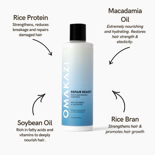 Rice & Macadamia Hair Milk