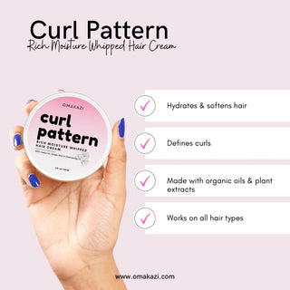 7 Reasons To Use a Curl Pattern Cream - OMAKAZI BEAUTY