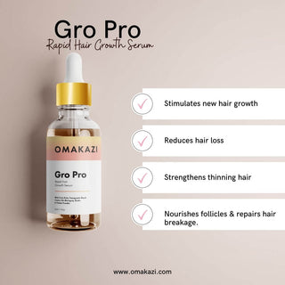 Gro Pro Rapid Hair Growth Serum - OMAKAZI BEAUTY